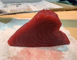 大間まぐろ『天然生本まぐろ 赤身』青森県大間水揚げ 360g前後 ※冷蔵　米彦の商品画像